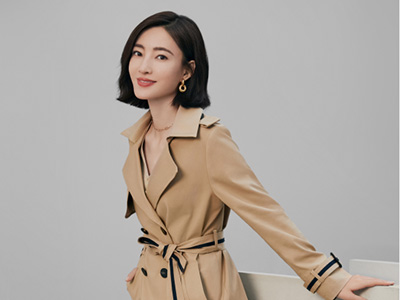 王麗坤代言曼婭奴女裝，知名女裝品牌代言人